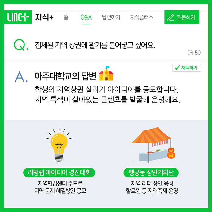  2017년 시작된 LINC+는 올해로 5년 차를 맞이 했어요! 교육부가 LINC+ 사업을 지속 추진할 계획임을 언급한 만큼 앞으로의 행보도 기대가 되는데요! 여러분도 저처럼 LINC+와 함께 탄탄한 미래를 준비해봐요!
